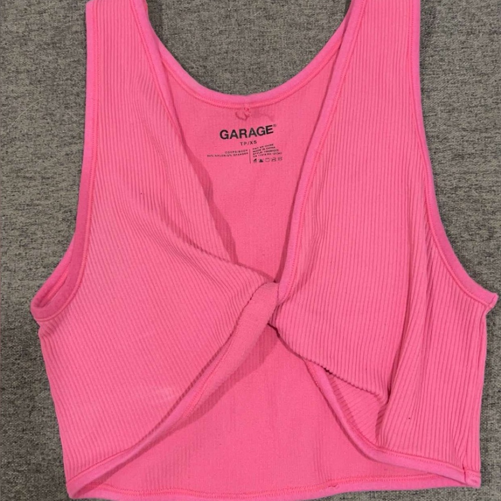 Three Garage tank tops